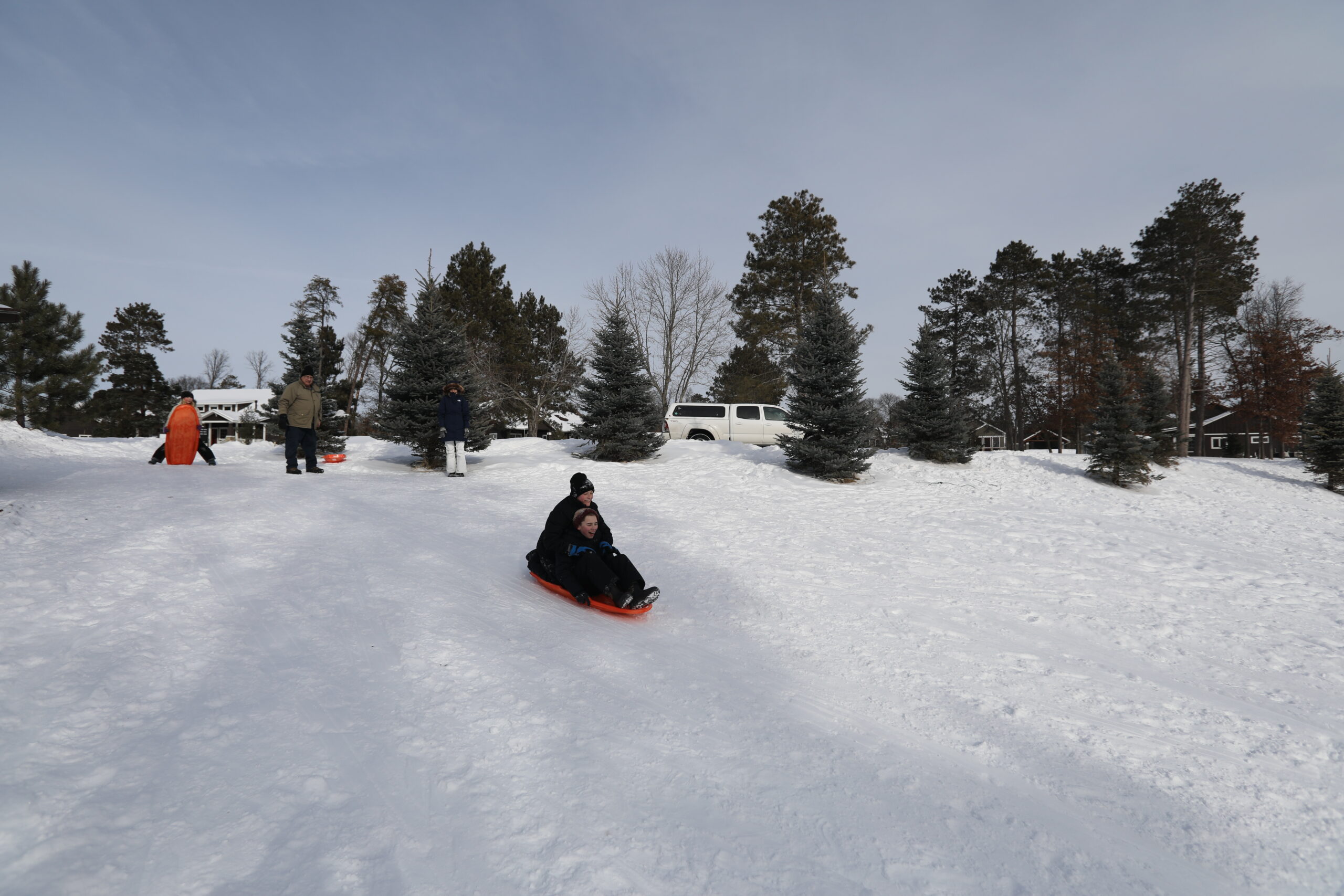 Family Fest Winter Weekend Sliding